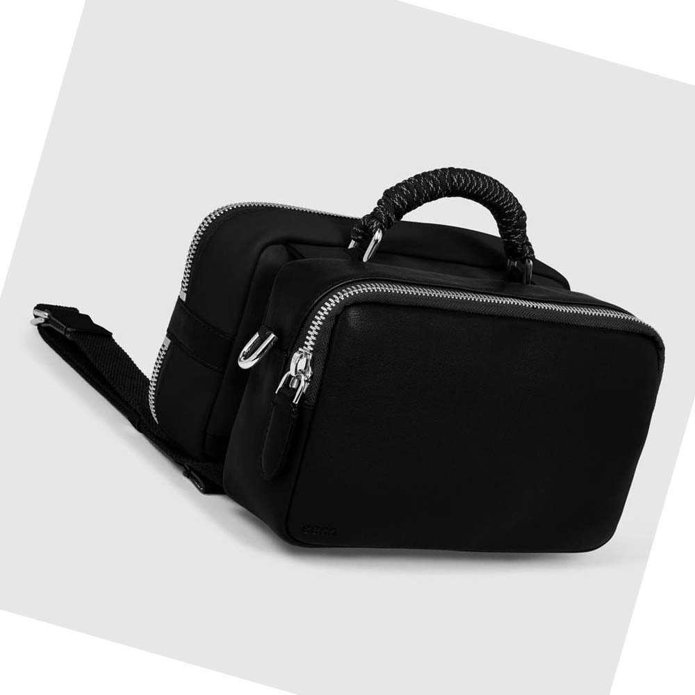 Men's Ecco CERAMIC BENTO Handbag Black | Canada 729SGL